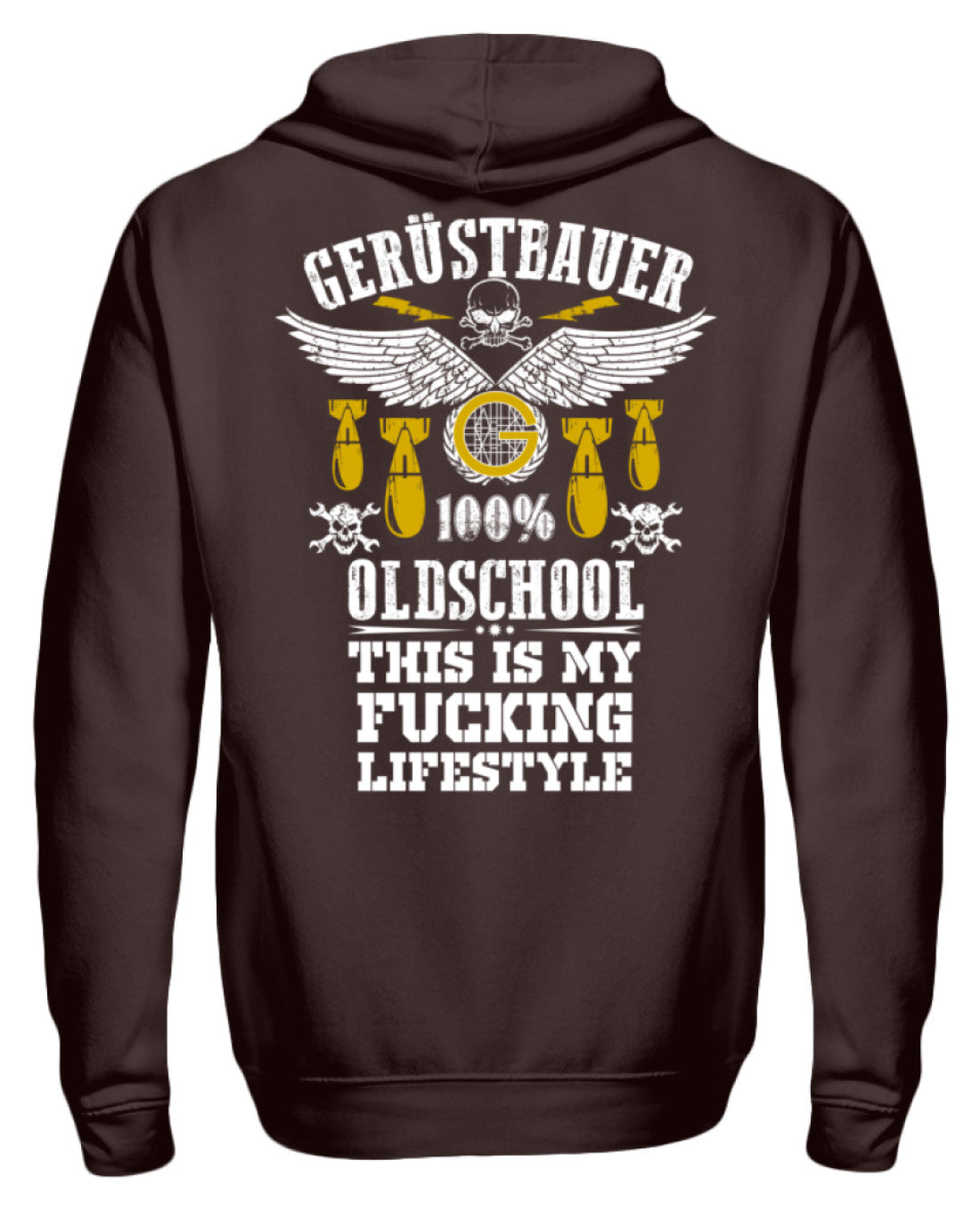 Oldschool Gerüstbauer  - Unisex Kapuzenpullover Hoodie €39.95 Gerüstbauer - Shop >>