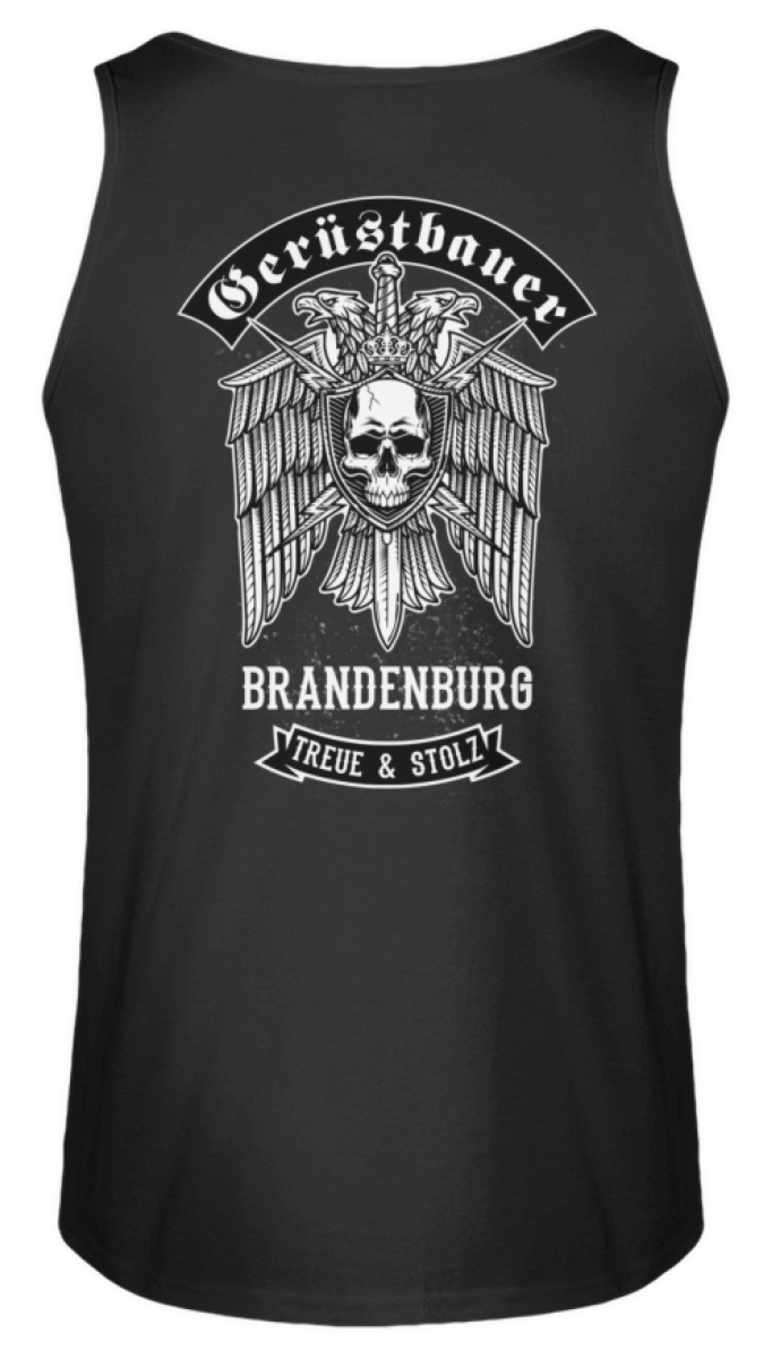 Gerüstbauer Brandenburg  - Herren Tanktop €22.95 Gerüstbauer - Shop >>