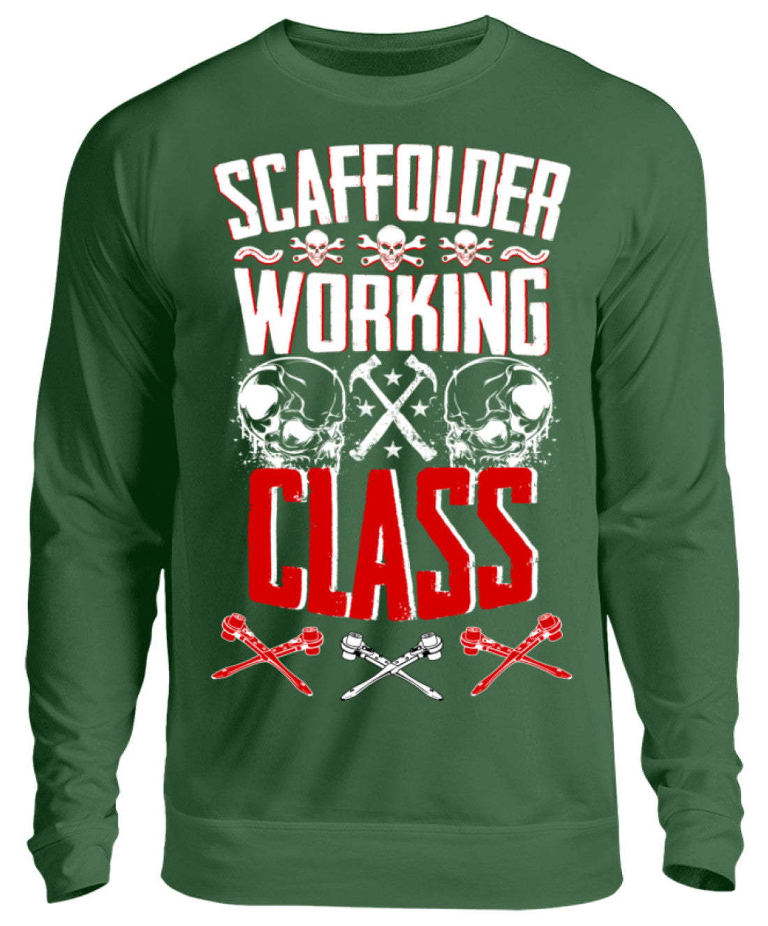 SCAFFOLDER WORKING CLASS  - Unisex Pullover €32.95 Gerüstbauer - Shop >>