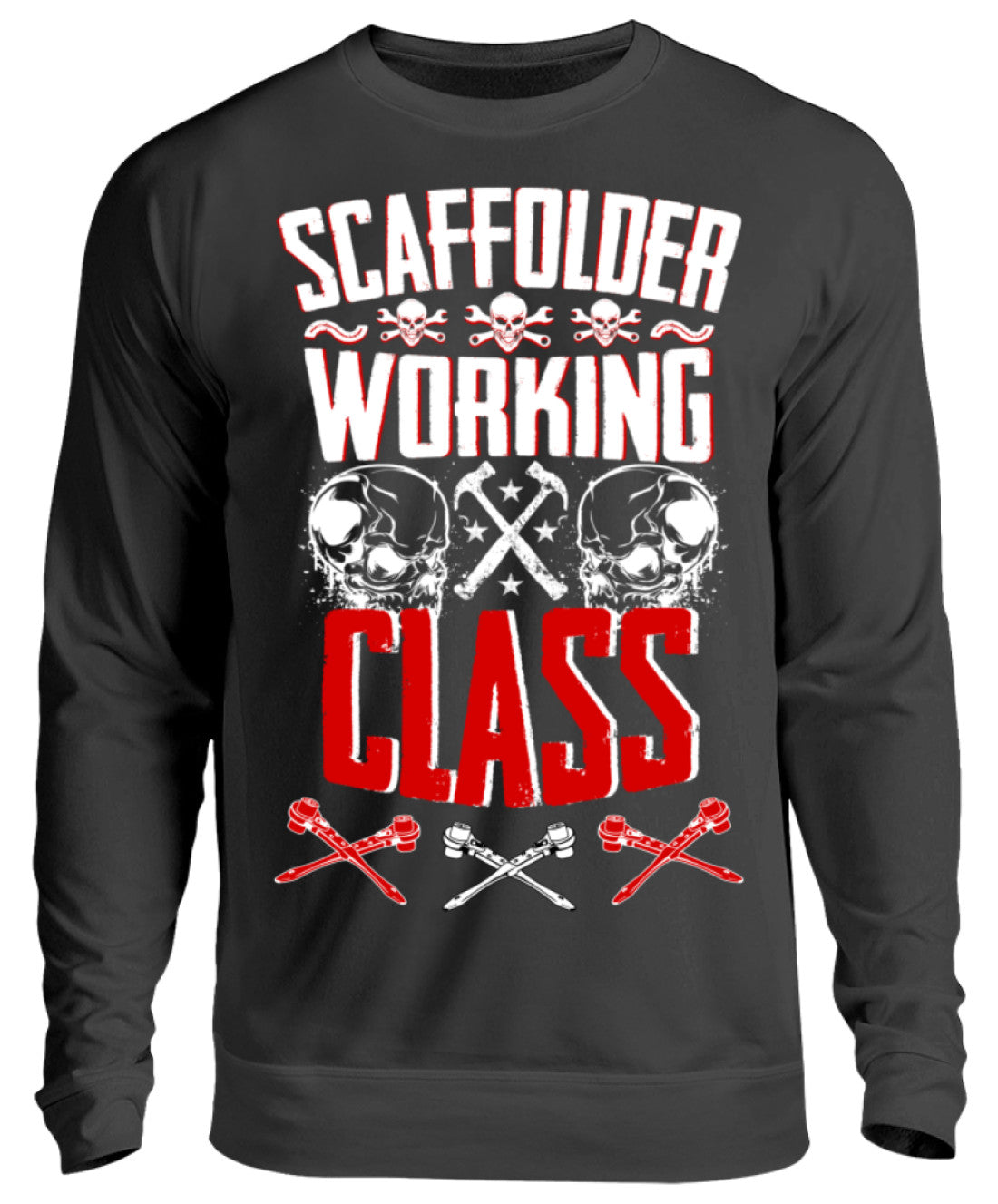 SCAFFOLDER WORKING CLASS  - Unisex Pullover €32.95 Gerüstbauer - Shop >>