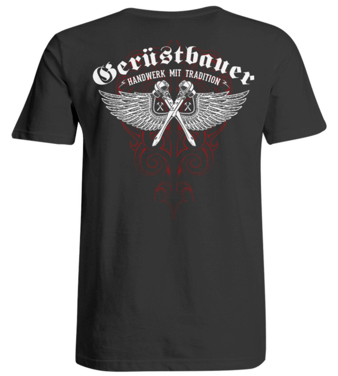 Gerüstbauer / Flügel / Ratsche  - Übergrößenshirt €24.95 Gerüstbauer - Shop >>