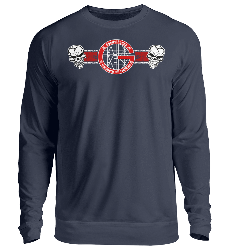 Gerüstbauer Skull  - Unisex Pullover €32.95 Gerüstbauer - Shop >>