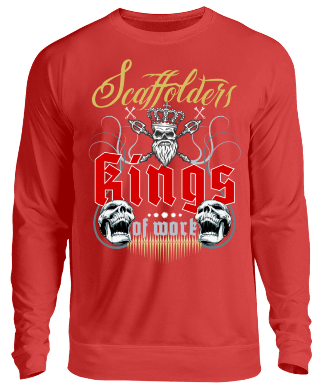 Gerüstbauer / Scaffolders Kings of Work  - Unisex Pullover €32.99 Gerüstbauer - Shop >>