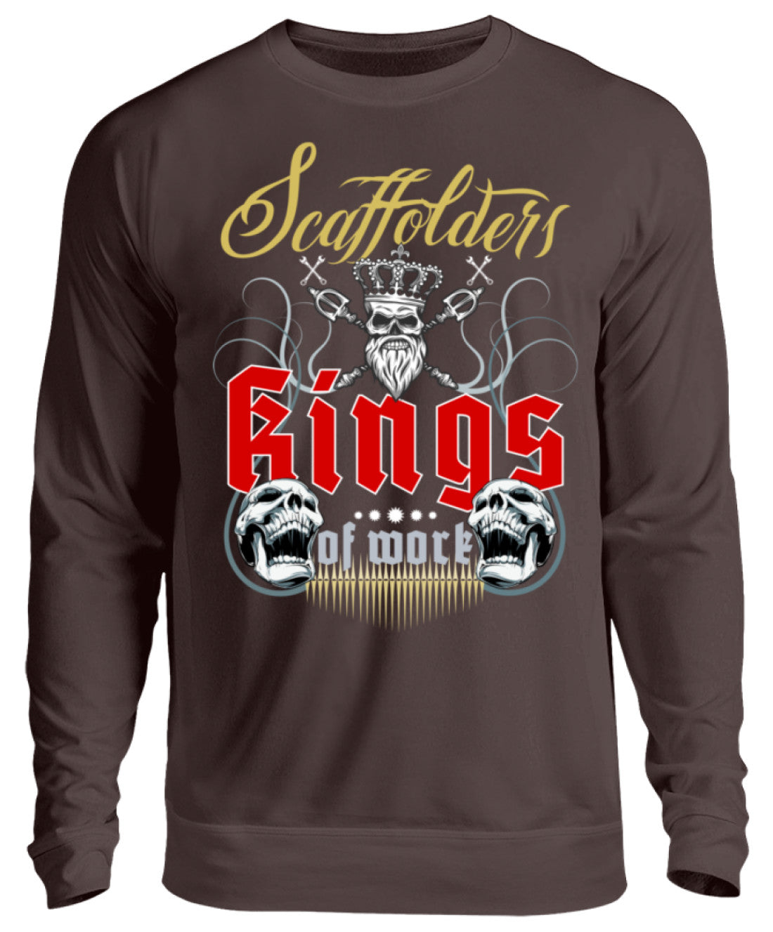 Gerüstbauer / Scaffolders Kings of Work  - Unisex Pullover €32.99 Gerüstbauer - Shop >>