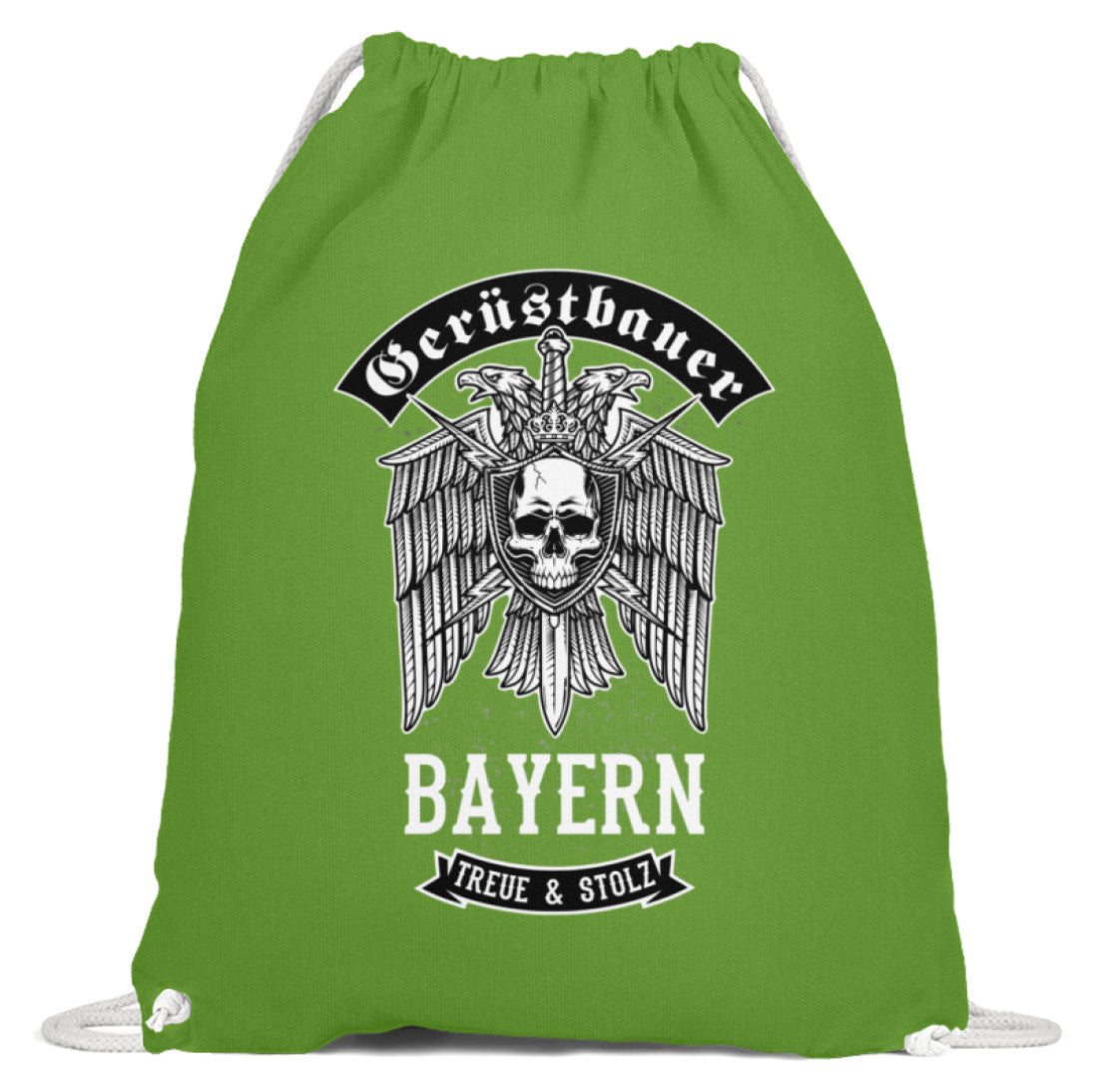Gerüstbauer Bayern  - Baumwoll Gymsac €19.95 Gerüstbauer - Shop >>
