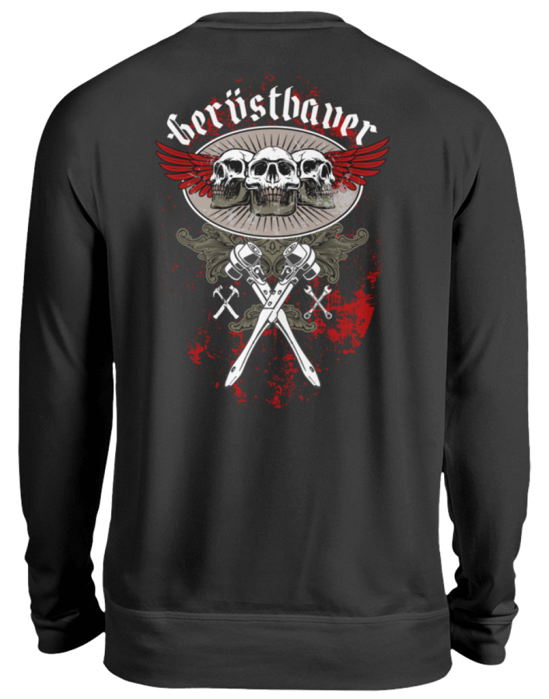 Gerüstbauer Skull  - Unisex Pullover €32.95 Gerüstbauer - Shop >>