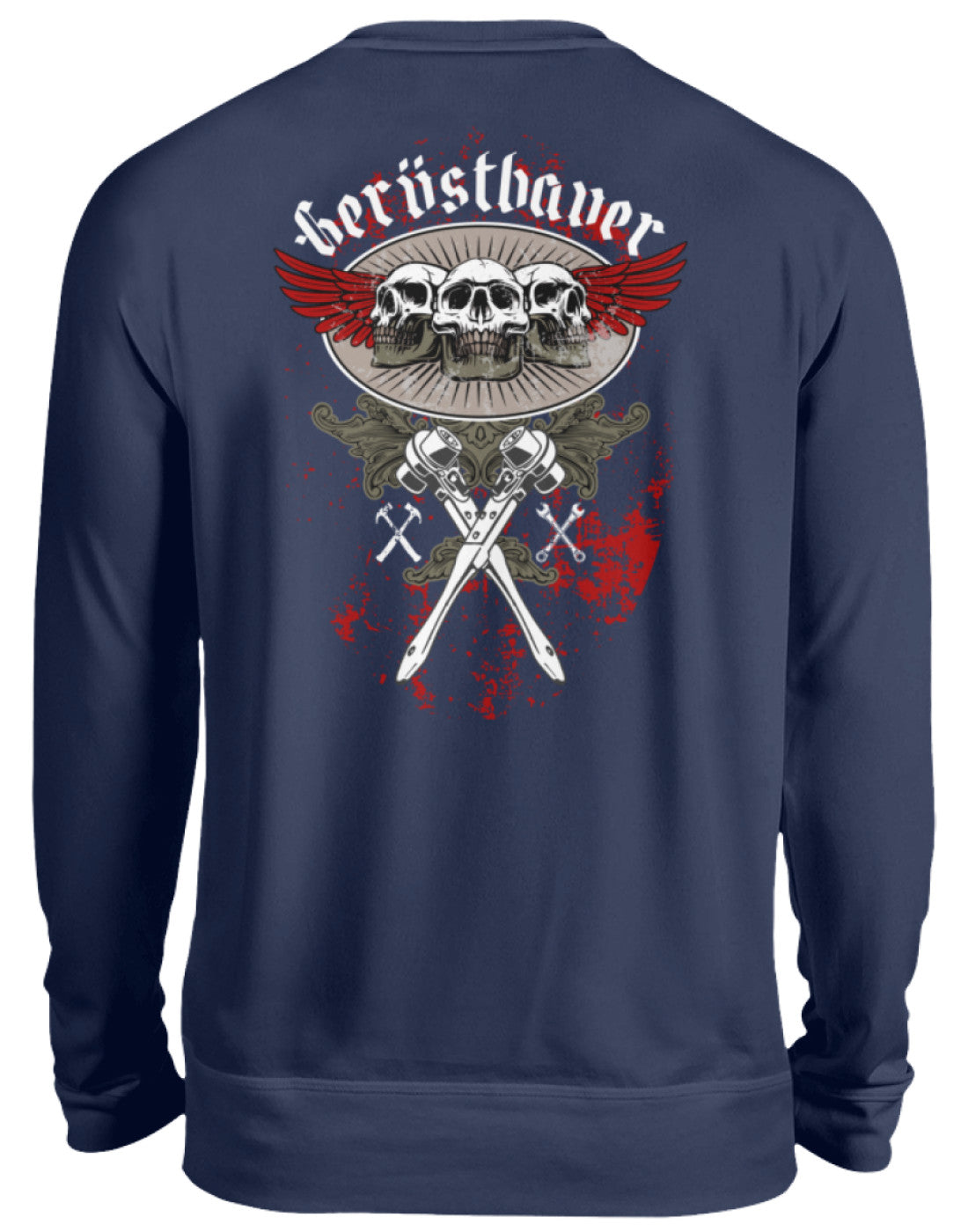 Gerüstbauer Skull  - Unisex Pullover €32.95 Gerüstbauer - Shop >>
