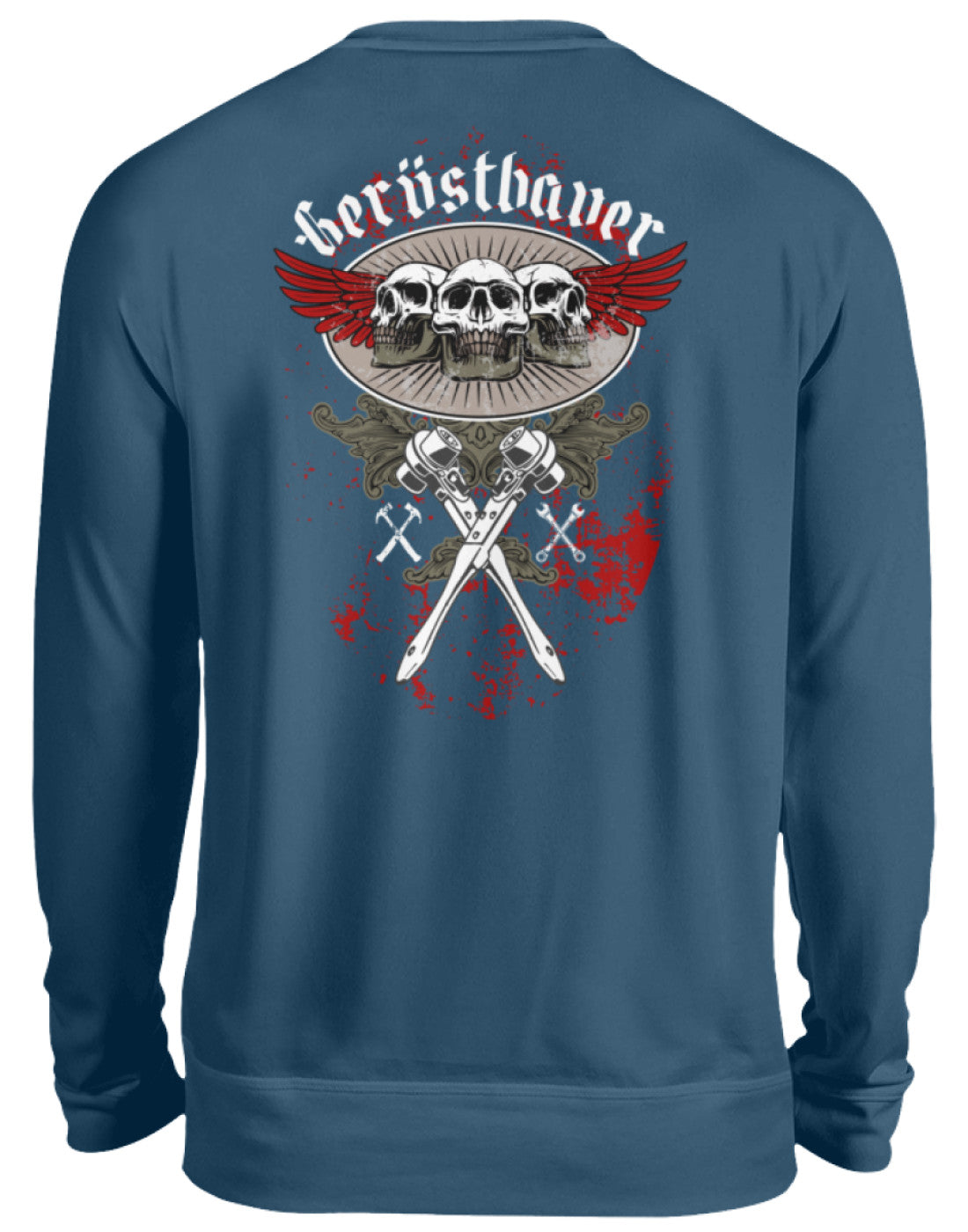 Gerüstbauer Skull  - Unisex Pullover €32.95 Gerüstbauer - Shop >>
