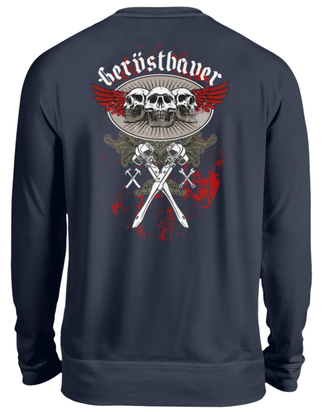 Gerüstbauer Skull  - Unisex Pullover €32.95 Gerüstbauer - Shop >>