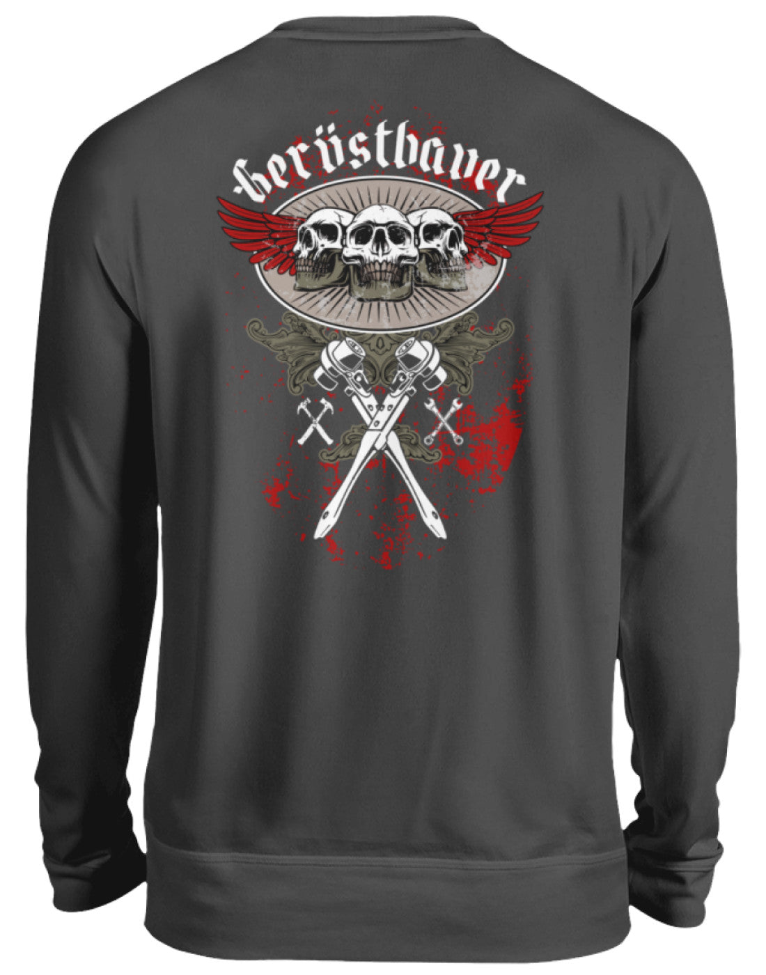 Gerüstbauer Skull  - Unisex Pullover €32.95 Gerüstbauer - Shop >>