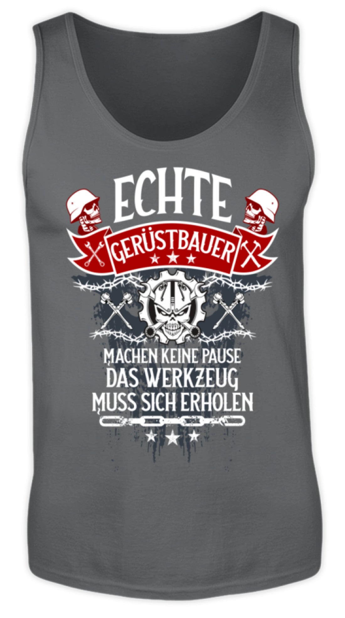 Echte Gerüstbauer  - Herren Tanktop €19.95 Gerüstbauer - Shop >>