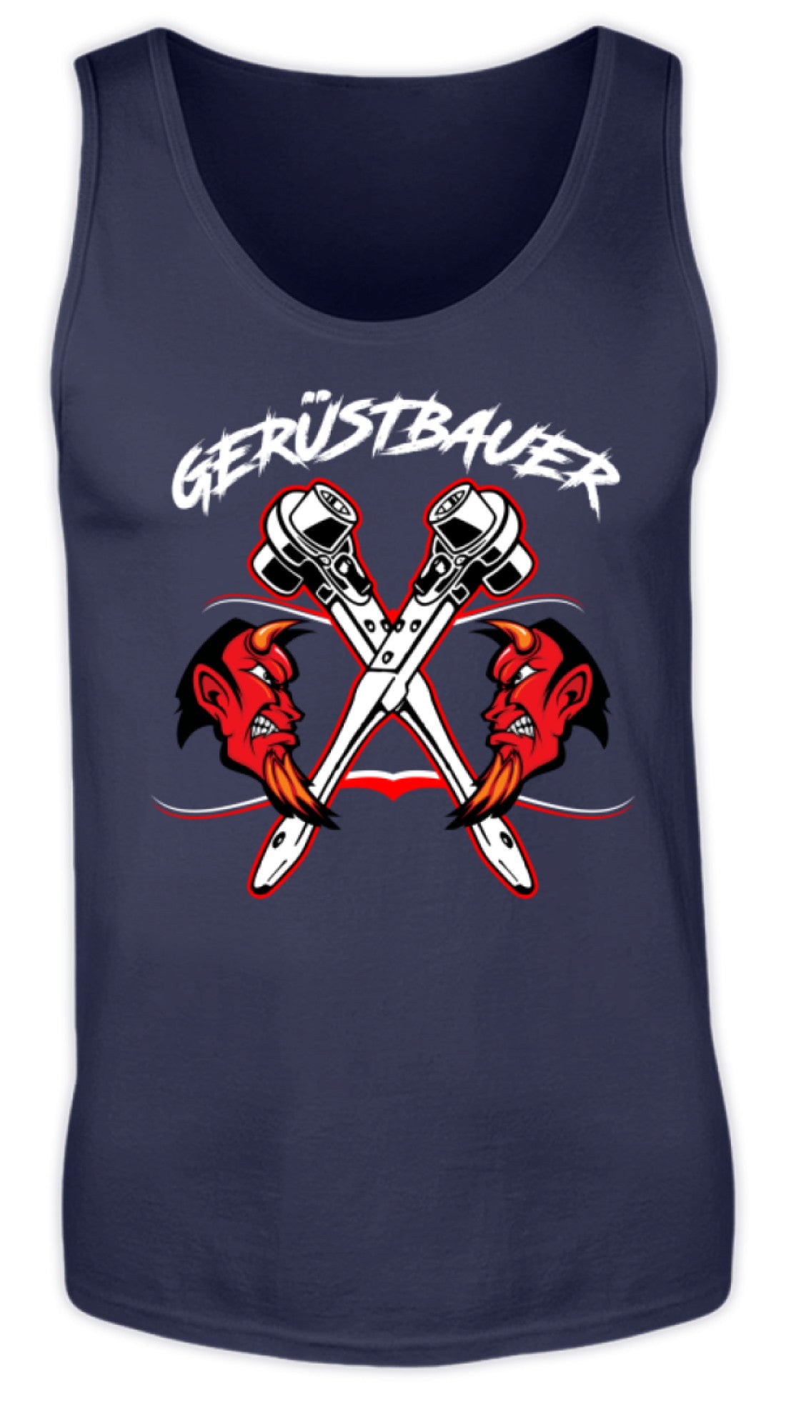Gerüstbauer / Devil  - Herren Tanktop €19.95 Gerüstbauer - Shop >>