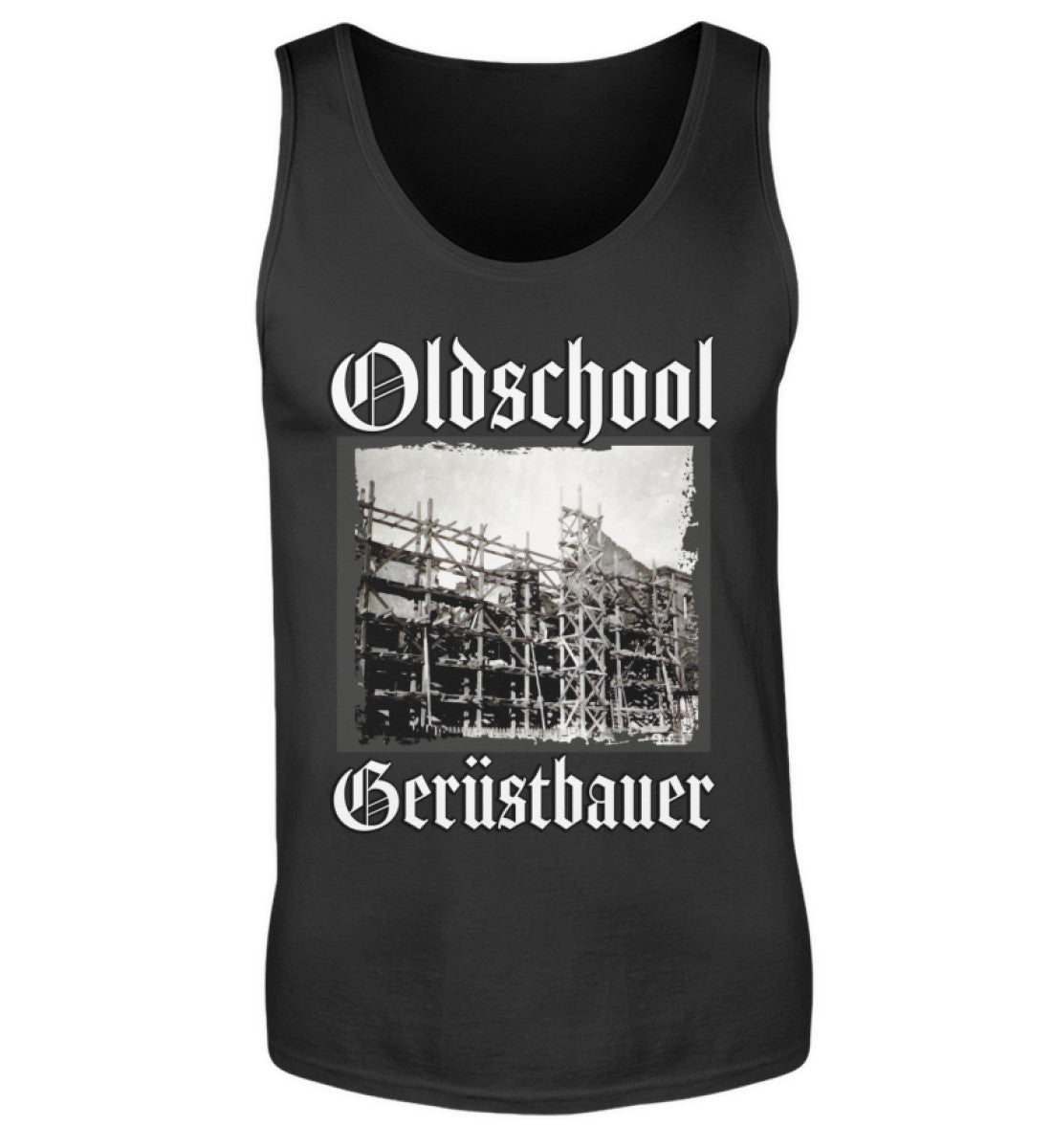 Oldschool Scaffolder Otter  - Herren Tanktop €24.95 Gerüstbauer - Shop >>