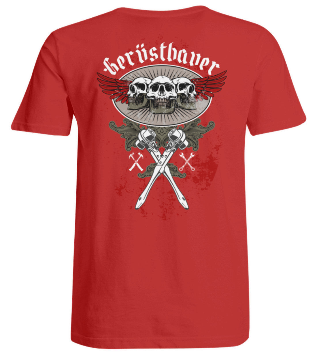 Gerüstbauer Skull  - Übergrößenshirt €24.95 Gerüstbauer - Shop >>