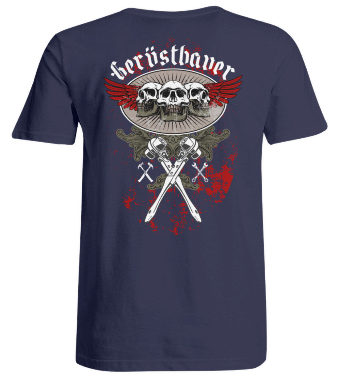 Gerüstbauer Skull  - Übergrößenshirt €24.95 Gerüstbauer - Shop >>