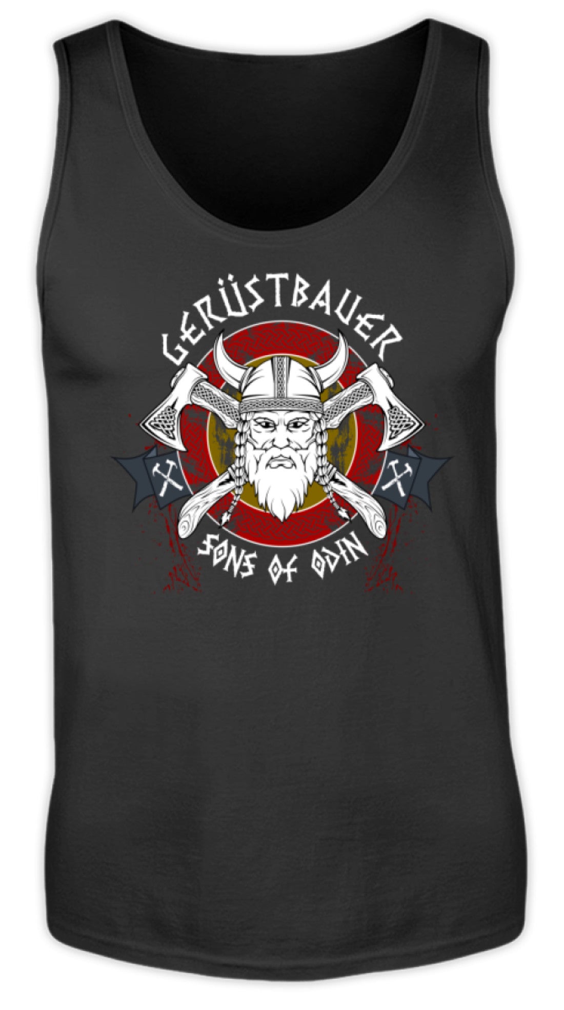 Gerüstbauer / Sons of Odin  - Herren Tanktop €19.95 Gerüstbauer - Shop >>