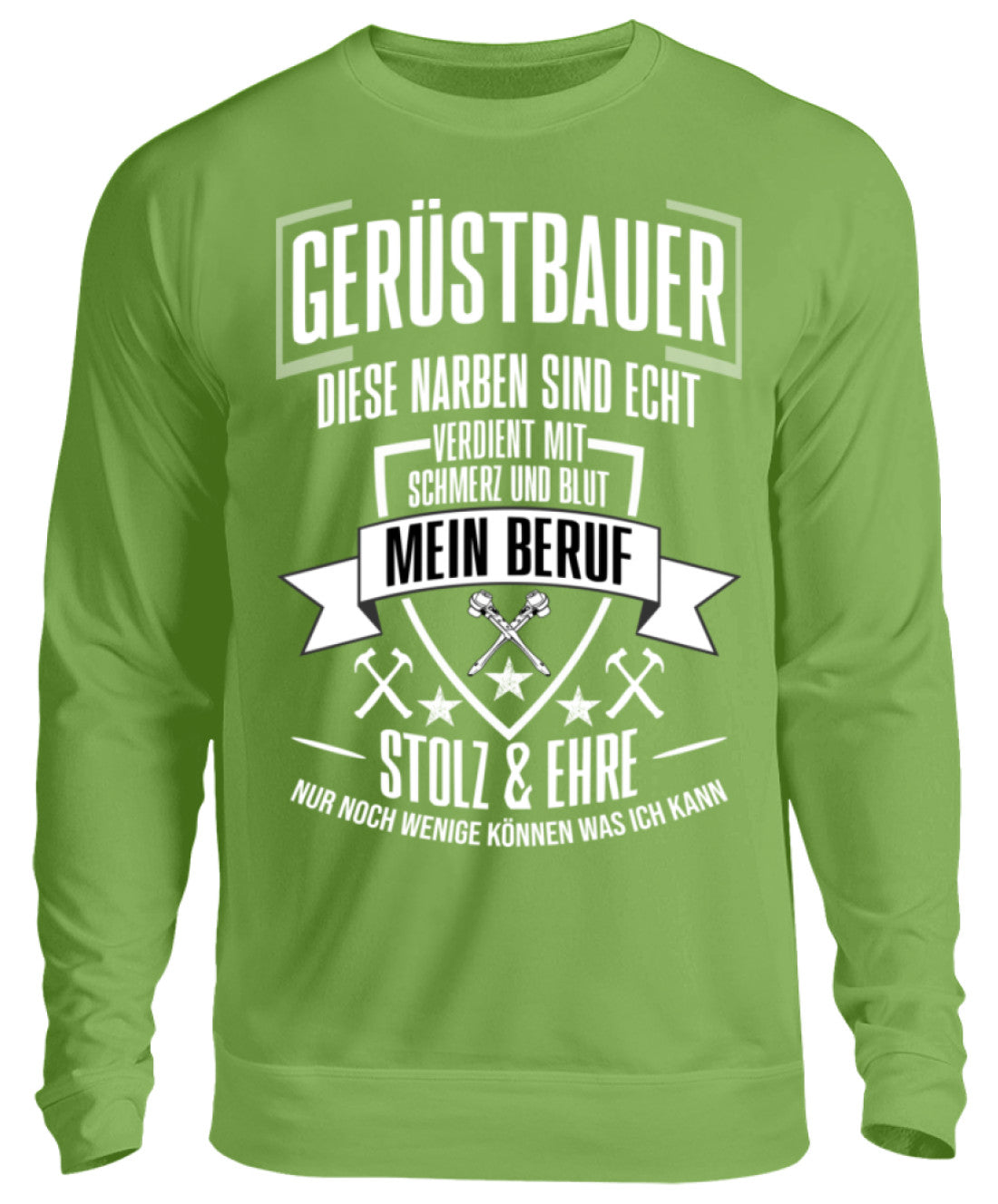 Gerüstbauer / MEIN BERUF  - Unisex Pullover €32.95 Gerüstbauer - Shop >>