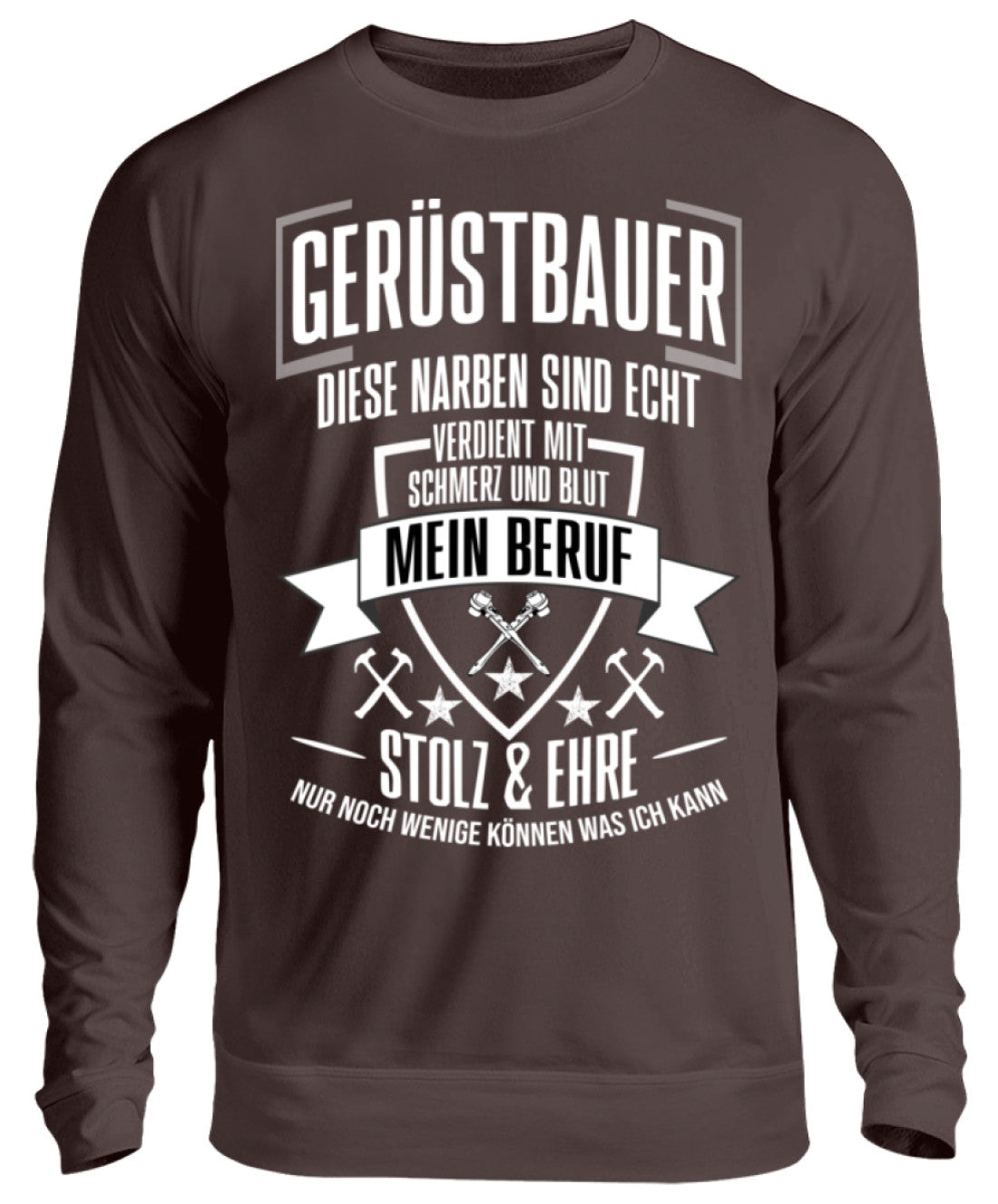 Gerüstbauer / MEIN BERUF  - Unisex Pullover €32.95 Gerüstbauer - Shop >>