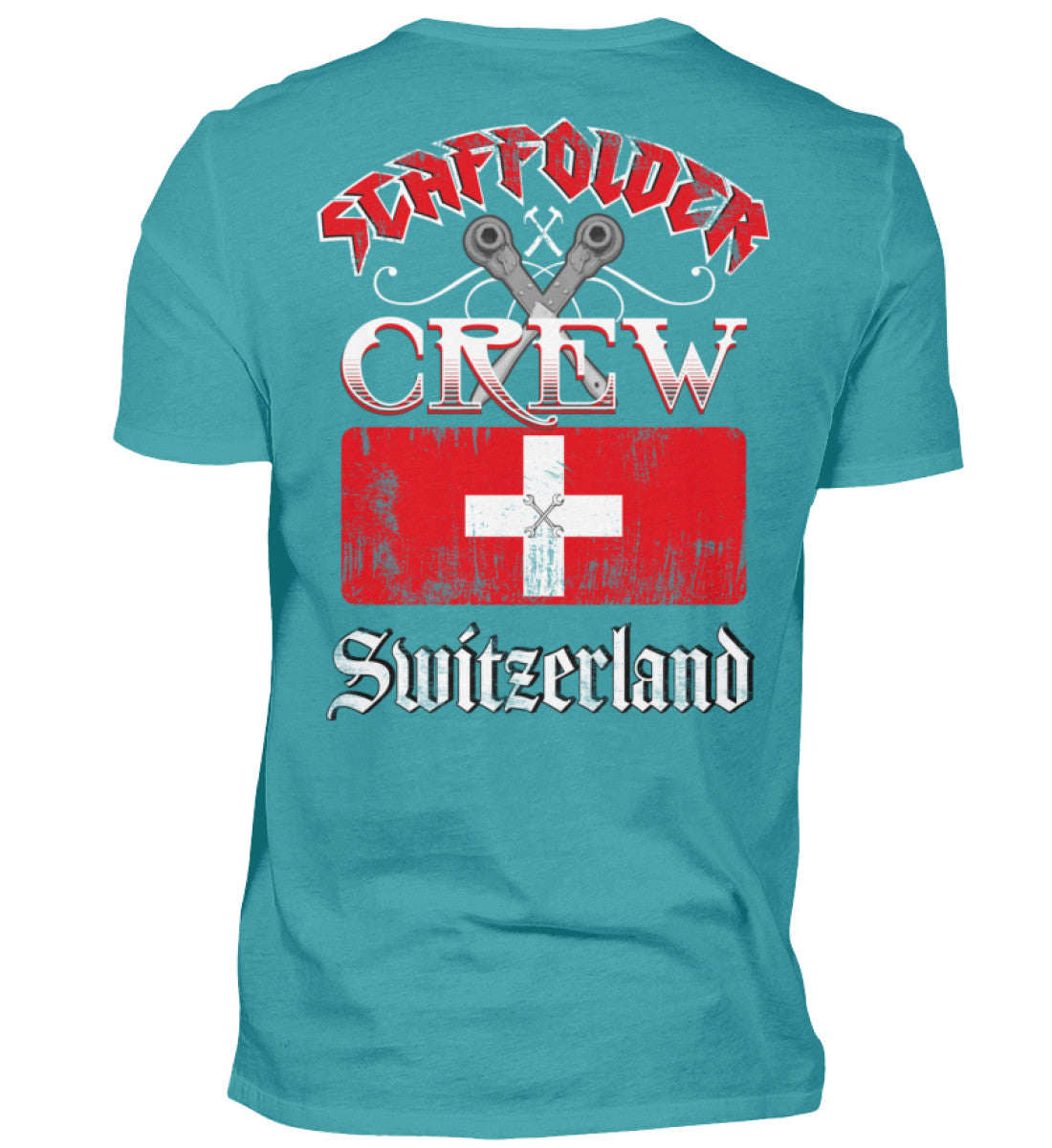 Gerüstbauer T-Shirt Scaffolder Crew Switzerland €24.95 Gerüstbauer - Shop >>
