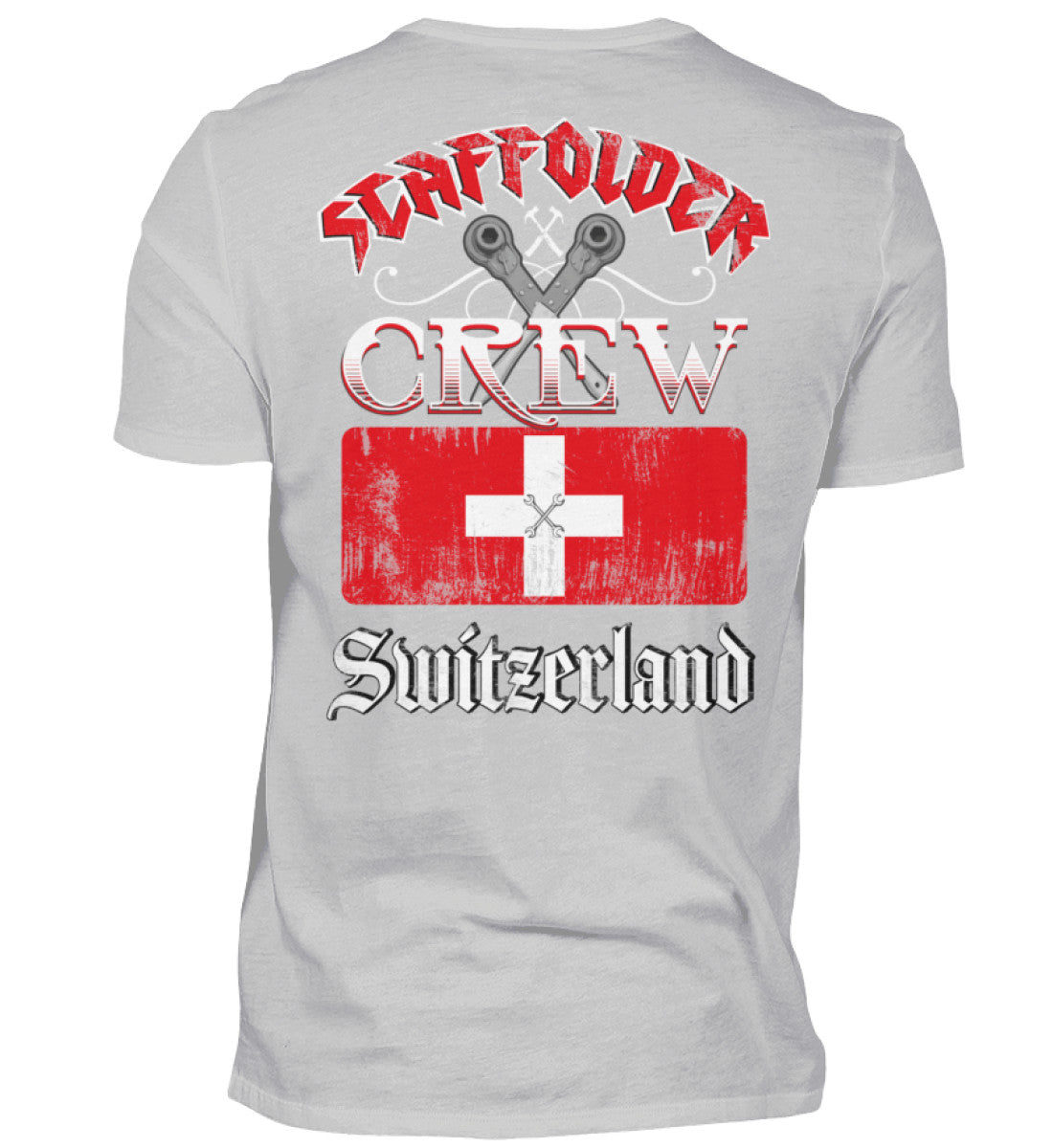 Gerüstbauer T-Shirt Scaffolder Crew Switzerland €24.95 Gerüstbauer - Shop >>