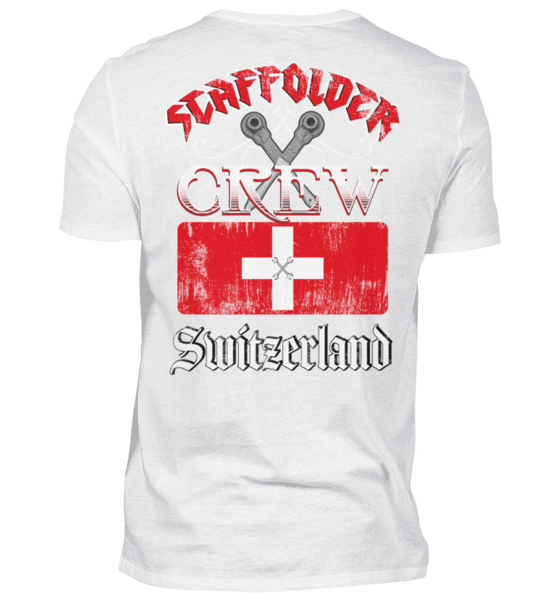 Gerüstbauer T-Shirt Scaffolder Crew Switzerland €24.95 Gerüstbauer - Shop >>