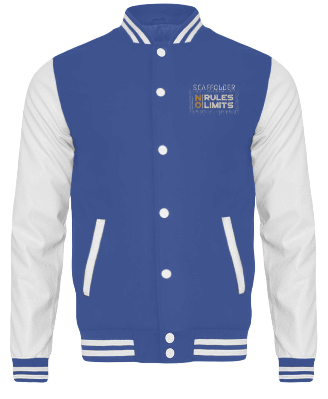 Scaffolder NO RULES NO LIMITS  - College Sweatjacke €59.95 Gerüstbauer - Shop >>