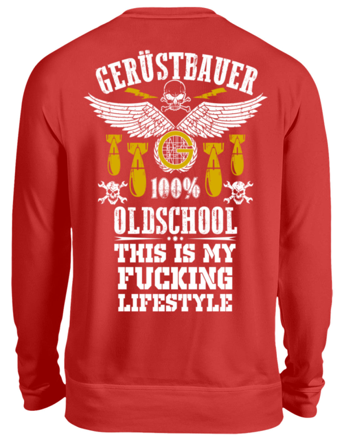 Oldschool Gerüstbauer  - Unisex Pullover €34.95 Gerüstbauer - Shop >>