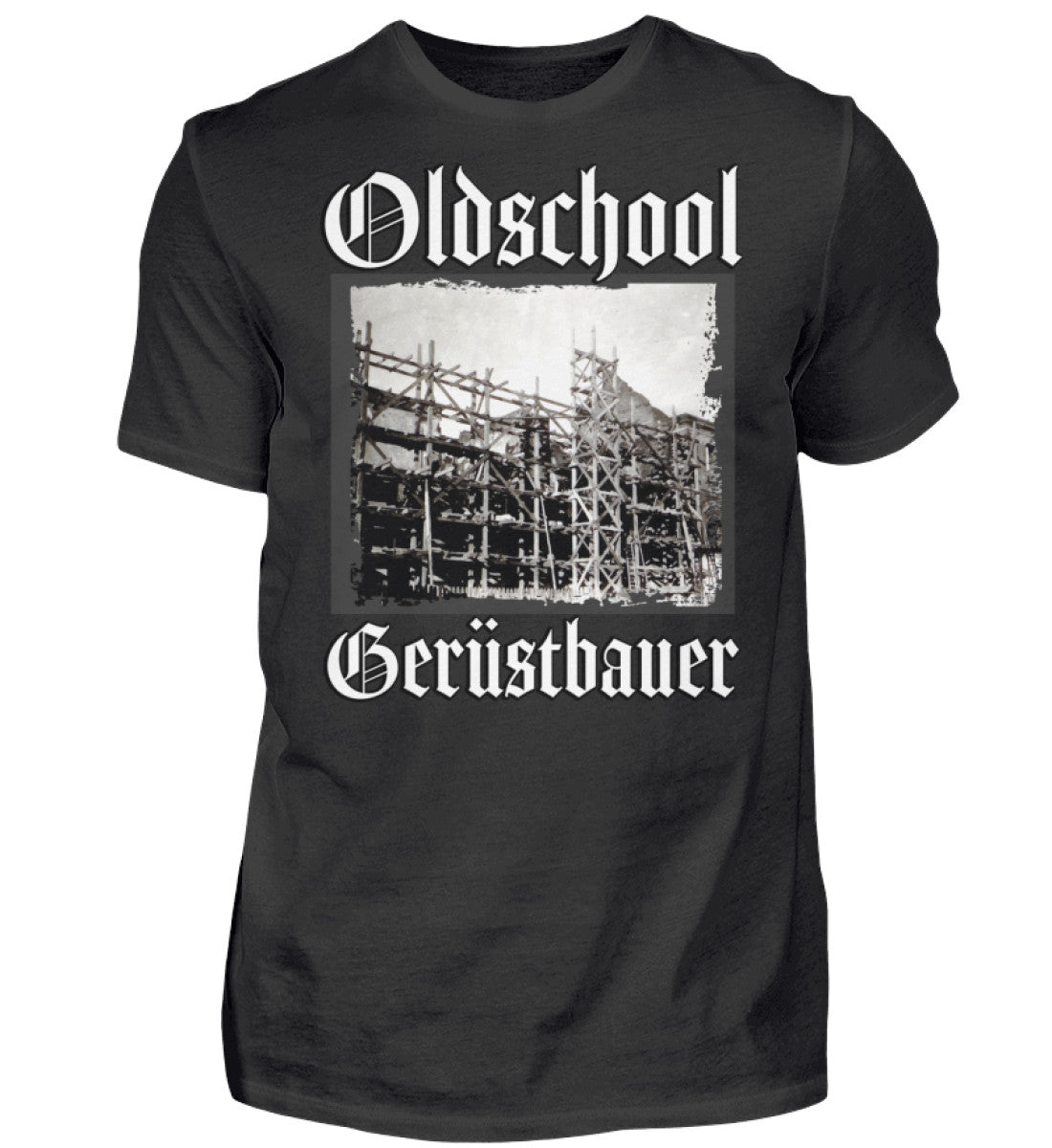 Oldschool Scaffolder Otter  - Herren Shirt €29.95 Gerüstbauer - Shop >>
