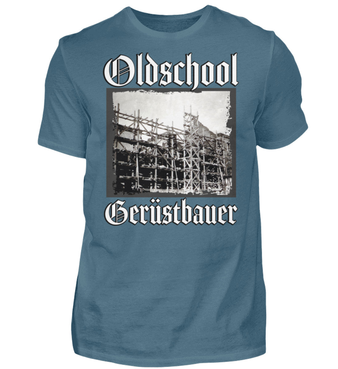 Oldschool Scaffolder Otter  - Herren Shirt €29.95 Gerüstbauer - Shop >>