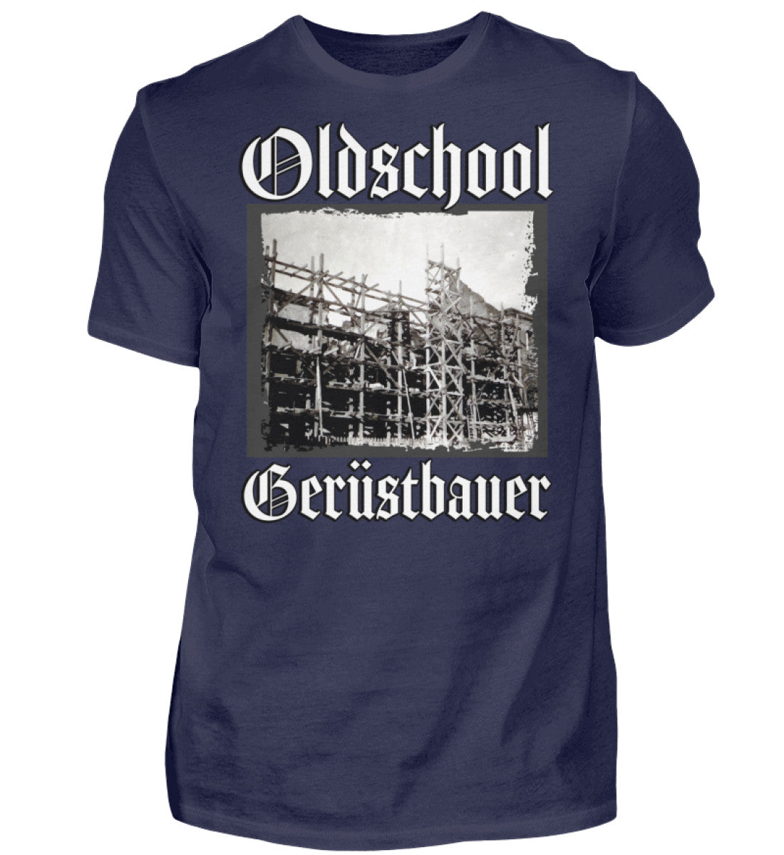 Oldschool Scaffolder Otter  - Herren Shirt €29.95 Gerüstbauer - Shop >>