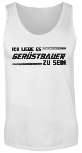 H+P Gerüstbau  - Herren Tanktop €22.95 Gerüstbauer - Shop >>