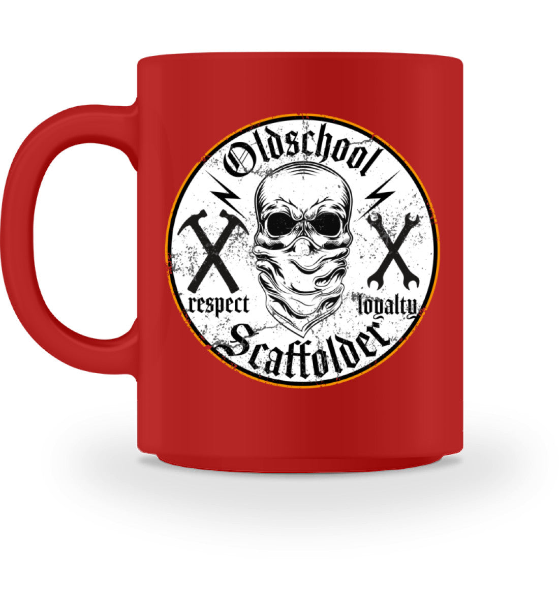 Oldschool Scaffolder -Gerüstbauer Tasse €18.95 Gerüstbauer - Shop >>