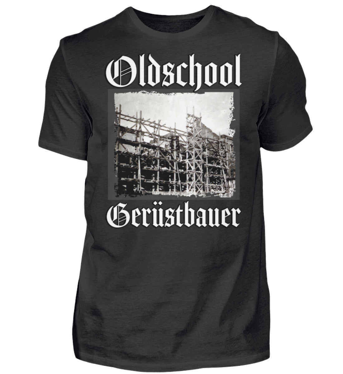 Oldschool Gerüstbauer Dirk  - Herren Shirt €29.95 Gerüstbauer - Shop >>