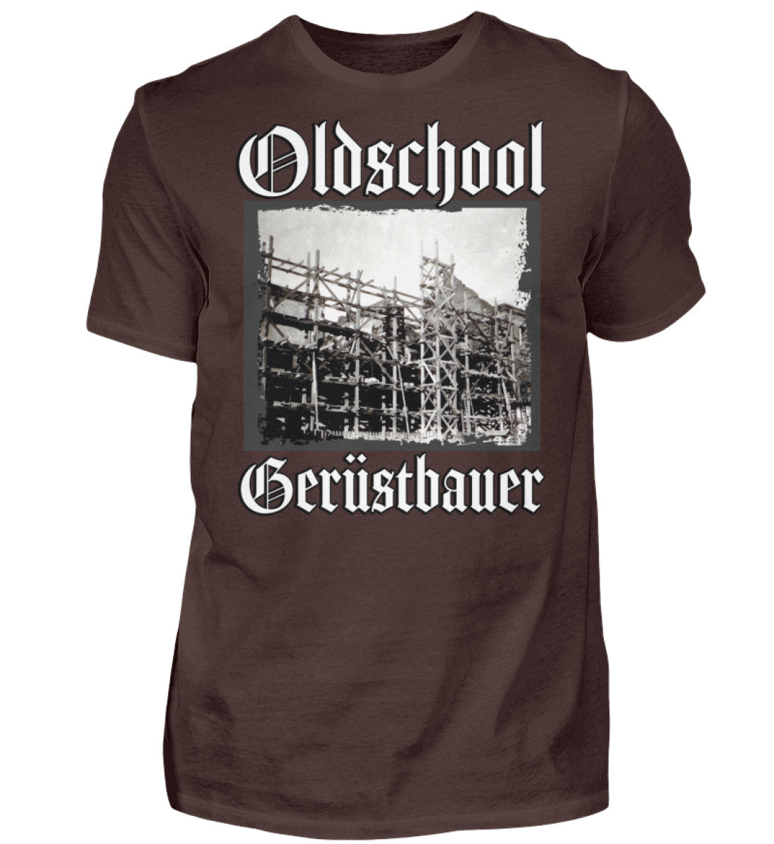 Oldschool Gerüstbauer Dirk  - Herren Shirt €29.95 Gerüstbauer - Shop >>