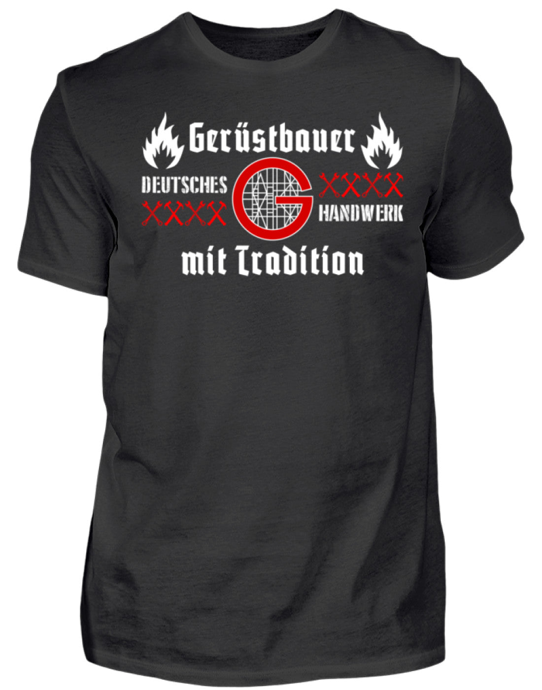 Gerüstbauer T-Shirt Handwerk mit Tradition €21.95 Gerüstbauer - Shop >>