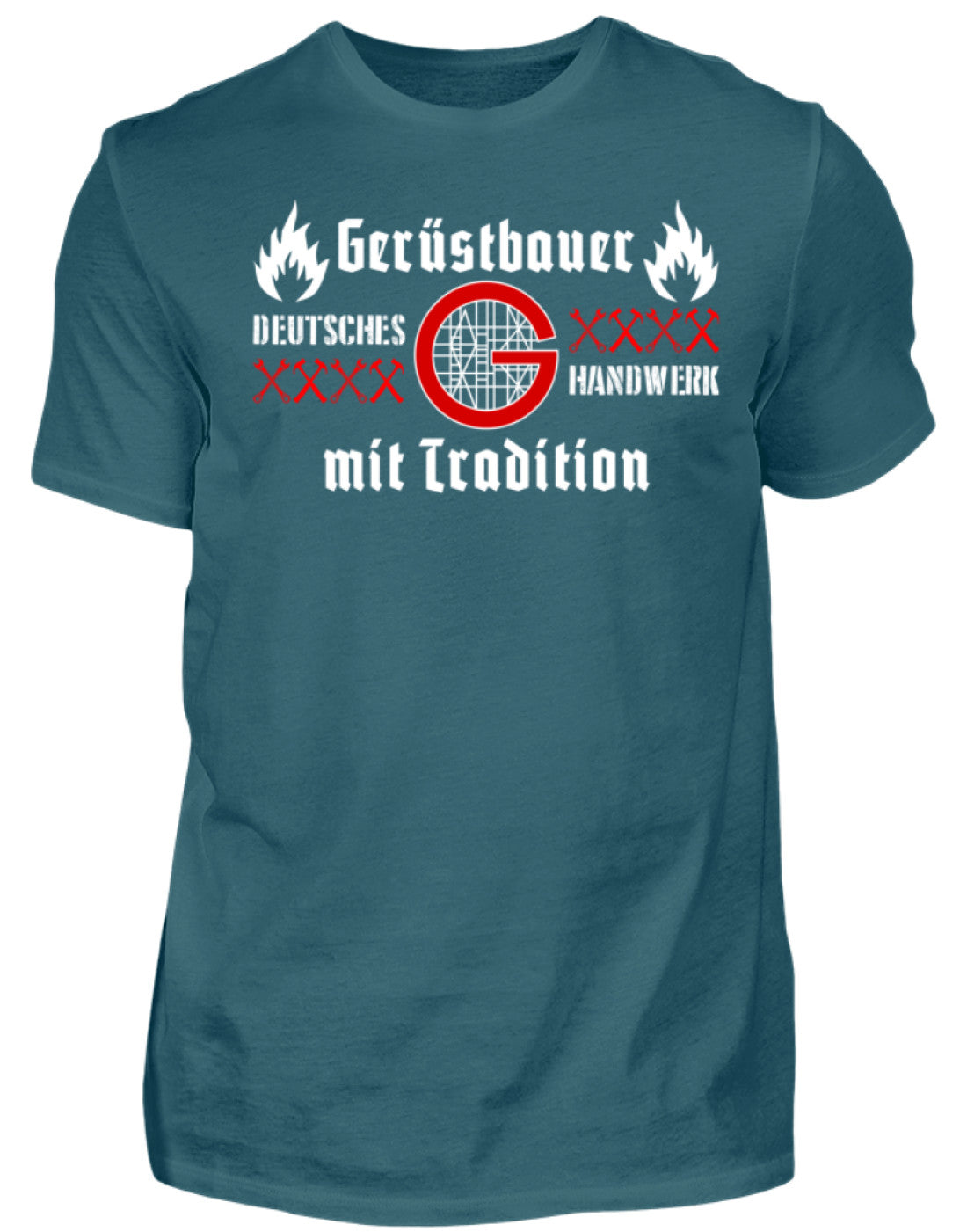 Gerüstbauer T-Shirt Handwerk mit Tradition €21.95 Gerüstbauer - Shop >>