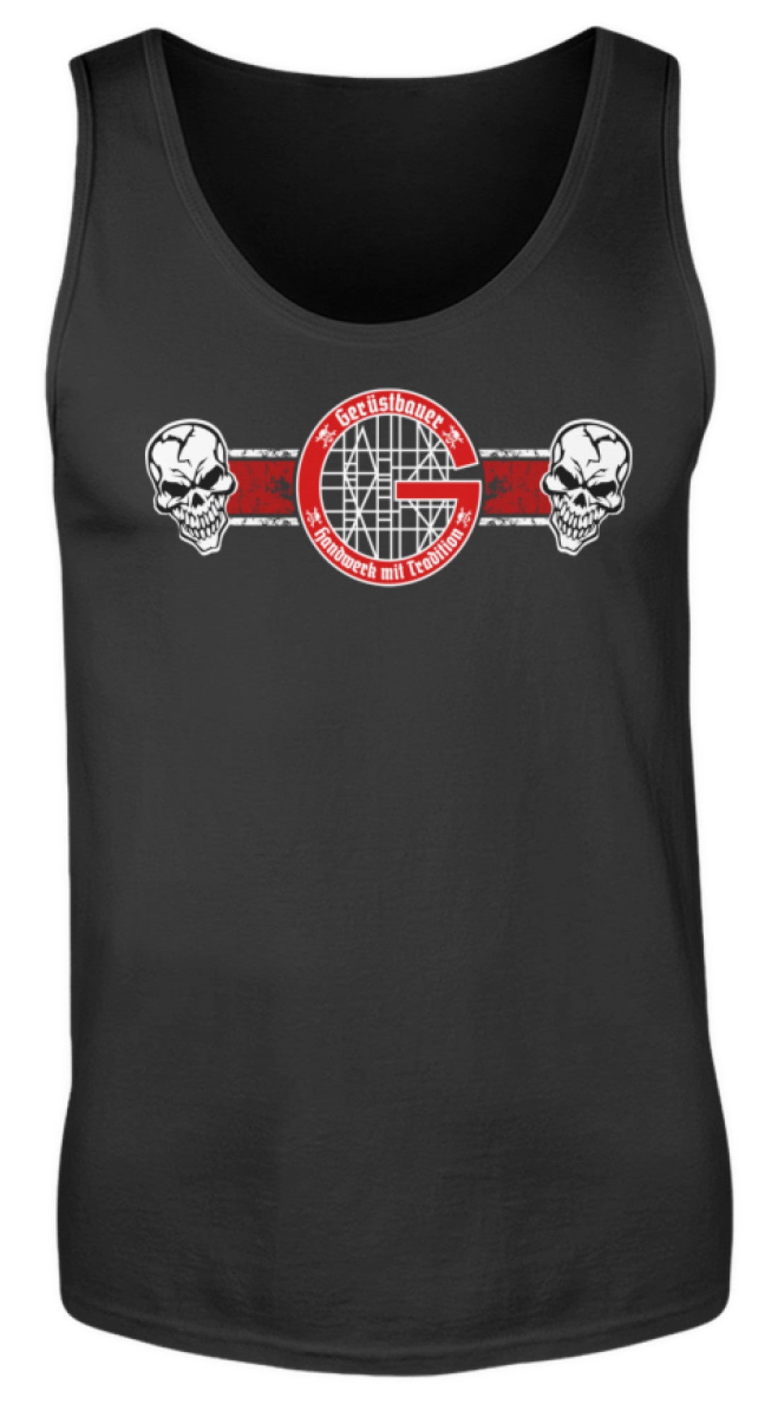 Gerüstbauer Skull  - Herren Tanktop €19.95 Gerüstbauer - Shop >>