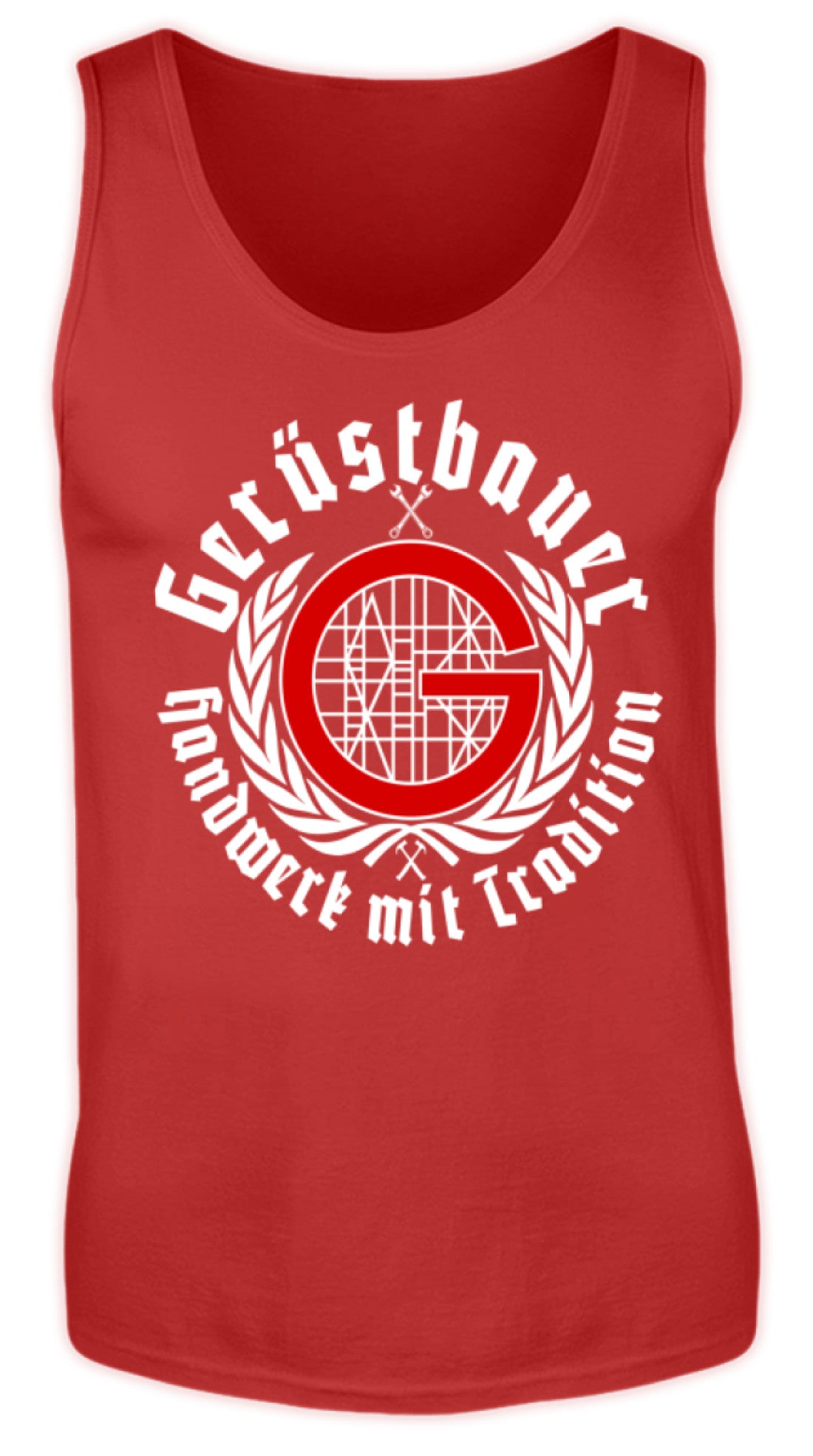 Gerüstbauer / Handwerk mit Tradition  - Herren Tanktop €19.95 Gerüstbauer - Shop >>