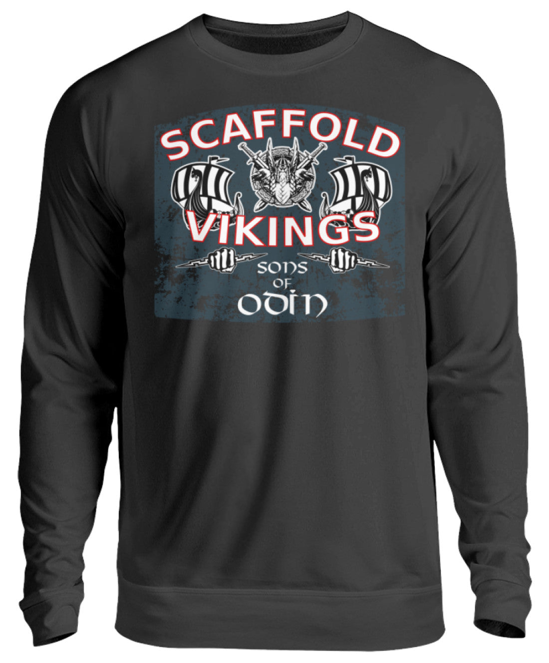 Scaffold Vikings  - Unisex Pullover €32.95 Gerüstbauer - Shop >>