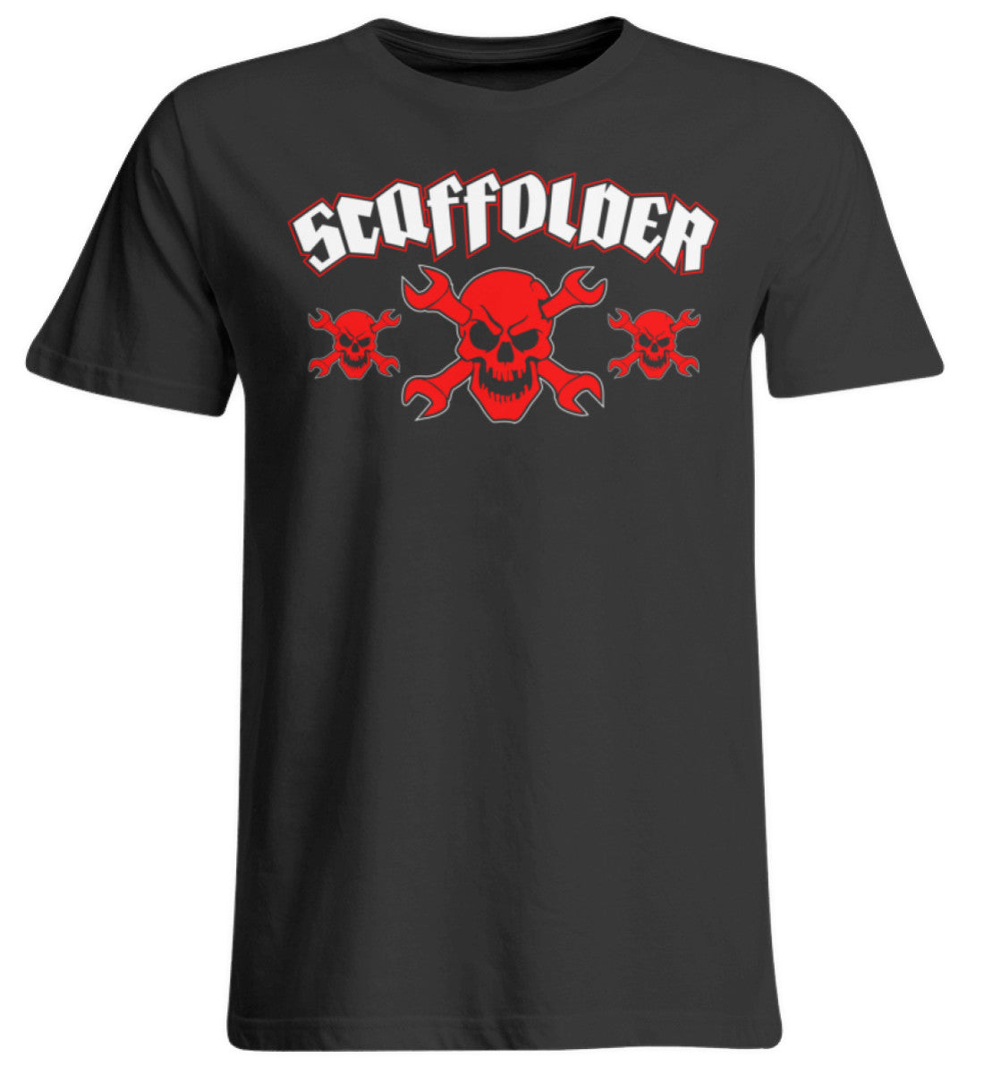 Scaffolder / Skull  - Übergrößenshirt €24.95 Gerüstbauer - Shop >>