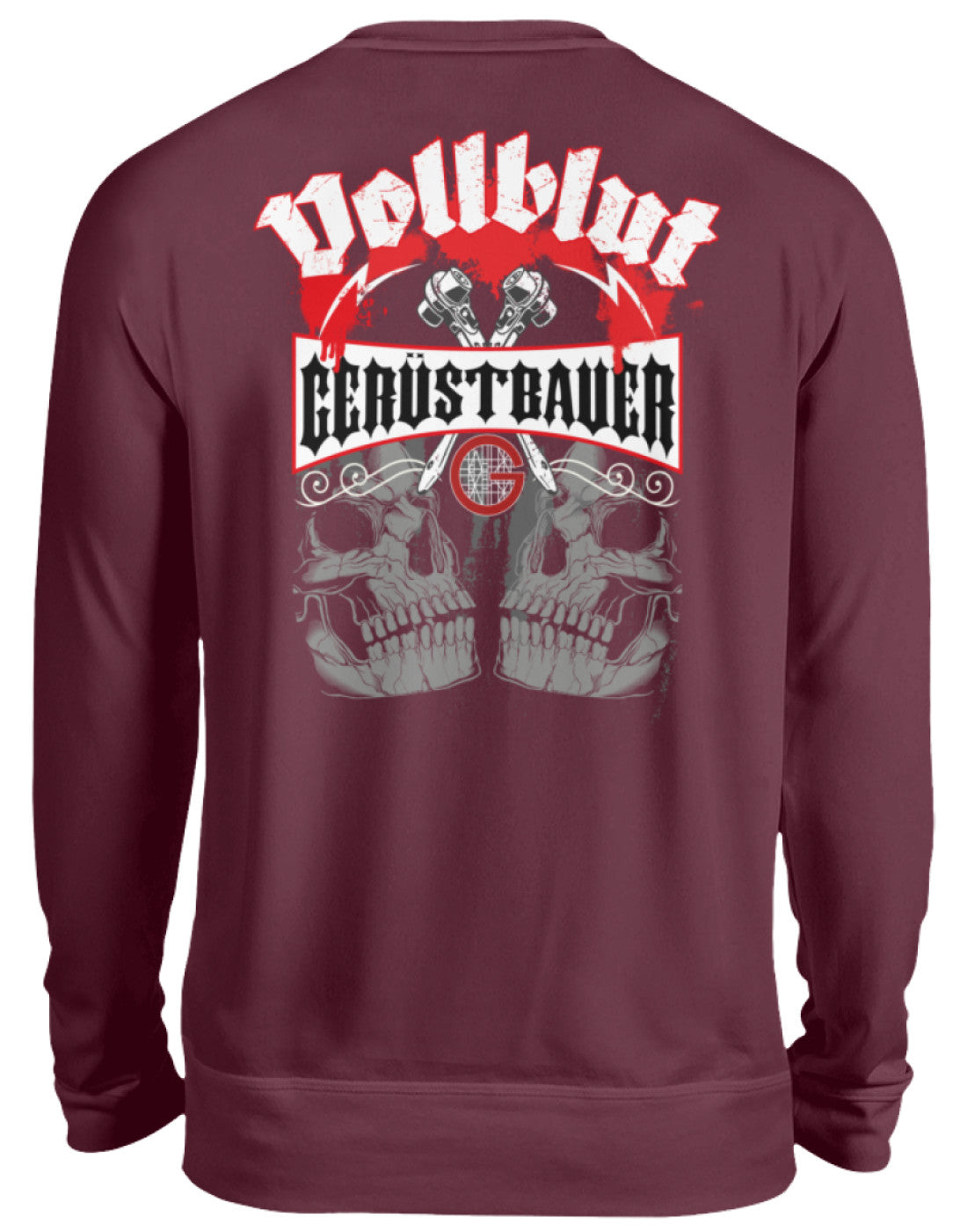 Vollblut Gerüstbauer  - Unisex Pullover €32.95 Gerüstbauer - Shop >>