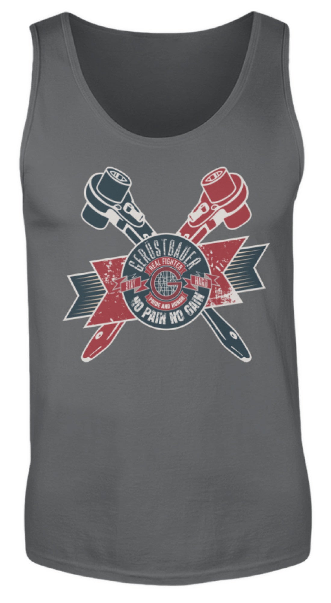 Gerüstbauer Real Fighter  - Herren Tanktop €22.95 Gerüstbauer - Shop >>