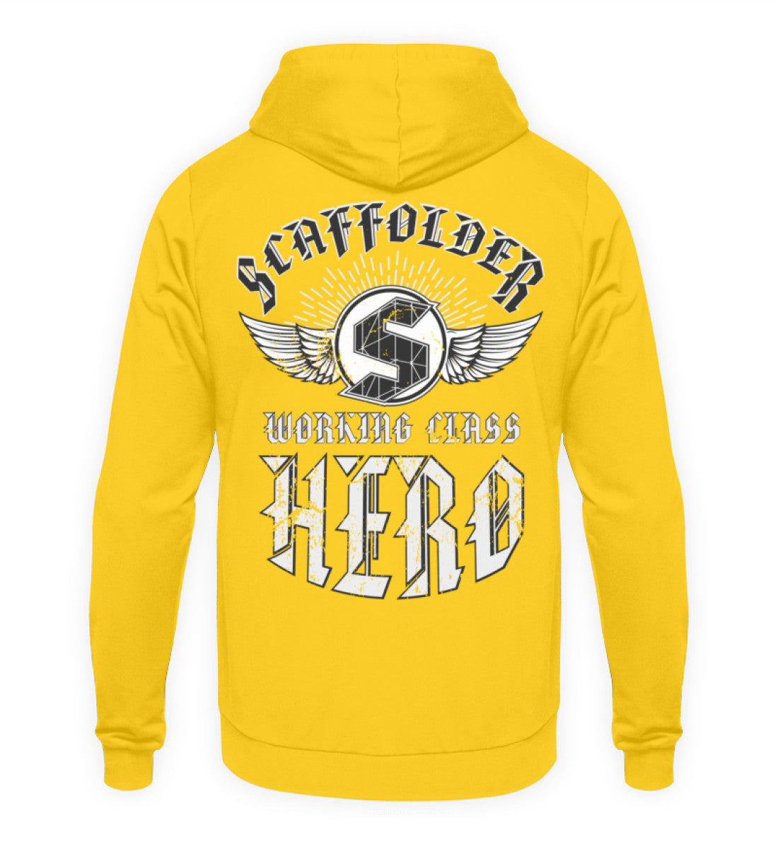 Working Class Hero  - Unisex Kapuzenpullover Hoodie €44.95 Gerüstbauer - Shop >>