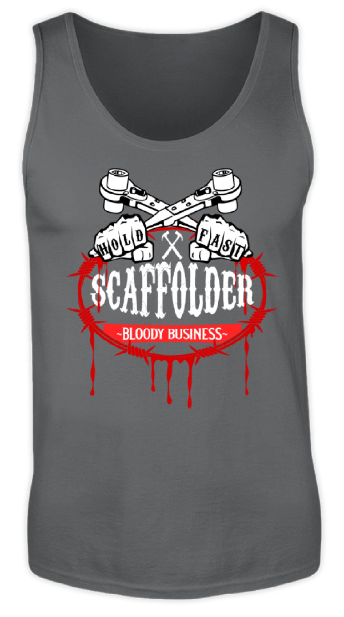 Scaffolder  - Herren Tanktop €19.95 Gerüstbauer - Shop >>