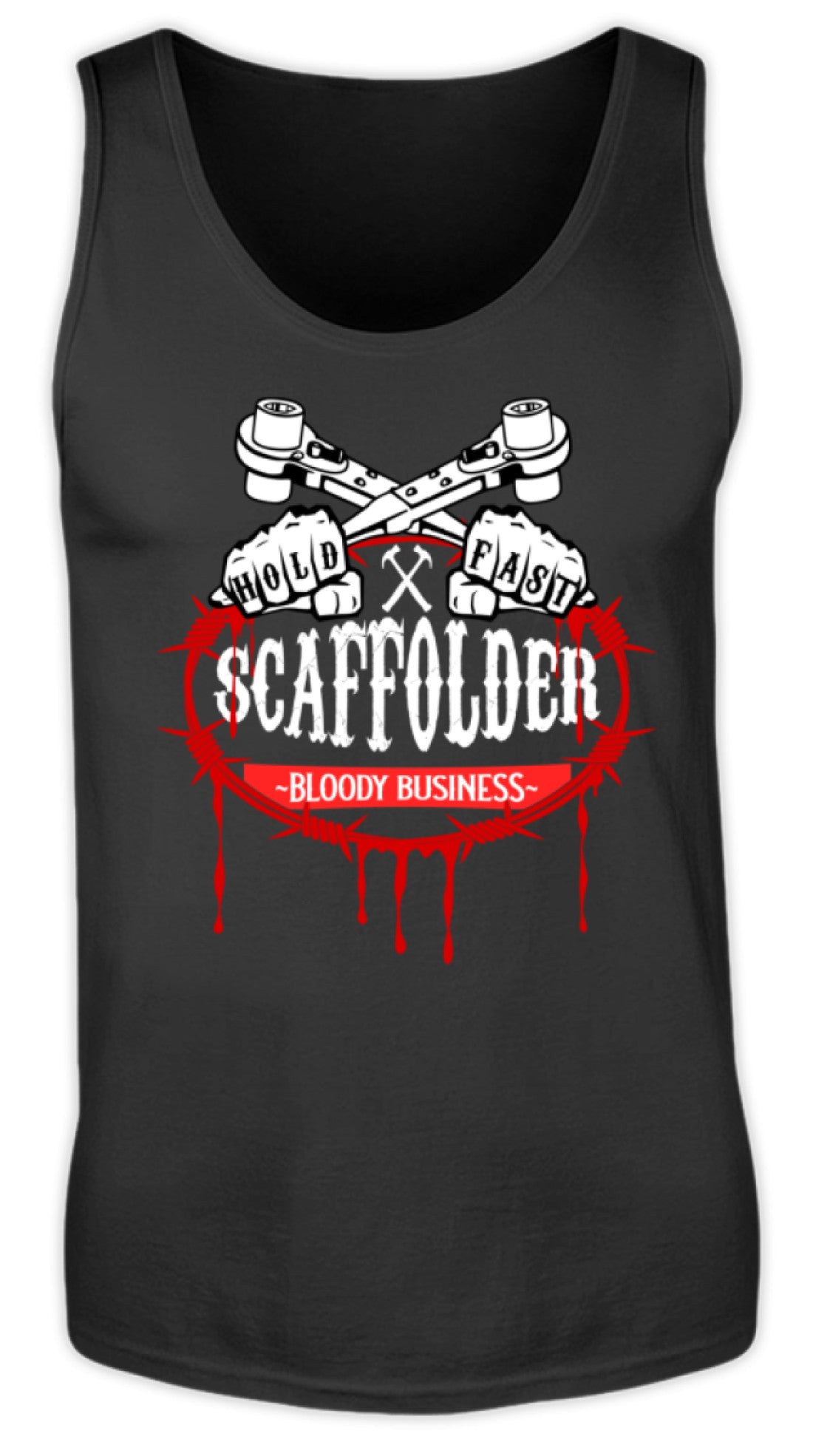 Scaffolder  - Herren Tanktop €19.95 Gerüstbauer - Shop >>