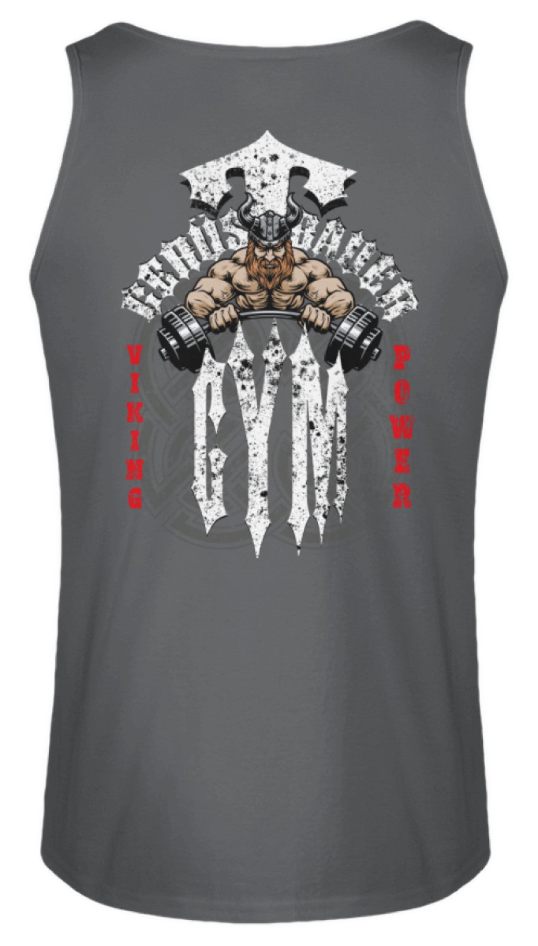 Gerüstbauer Gym / Viking Power / White  - Herren Tanktop €22.95 Gerüstbauer - Shop >>