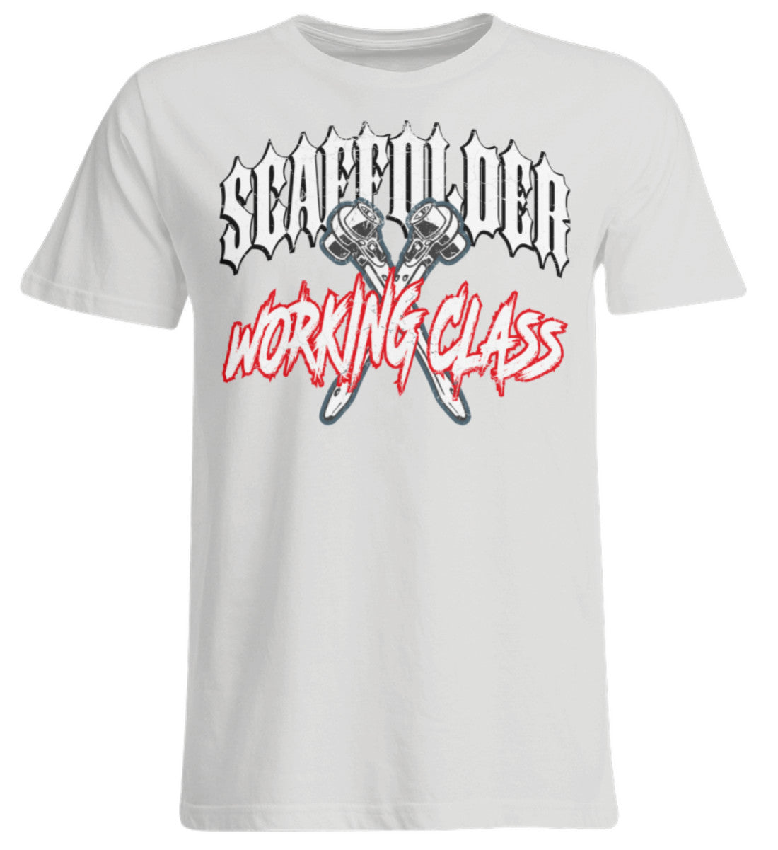 Scaffolder Working Class  - Übergrößenshirt €24.95 Gerüstbauer - Shop >>