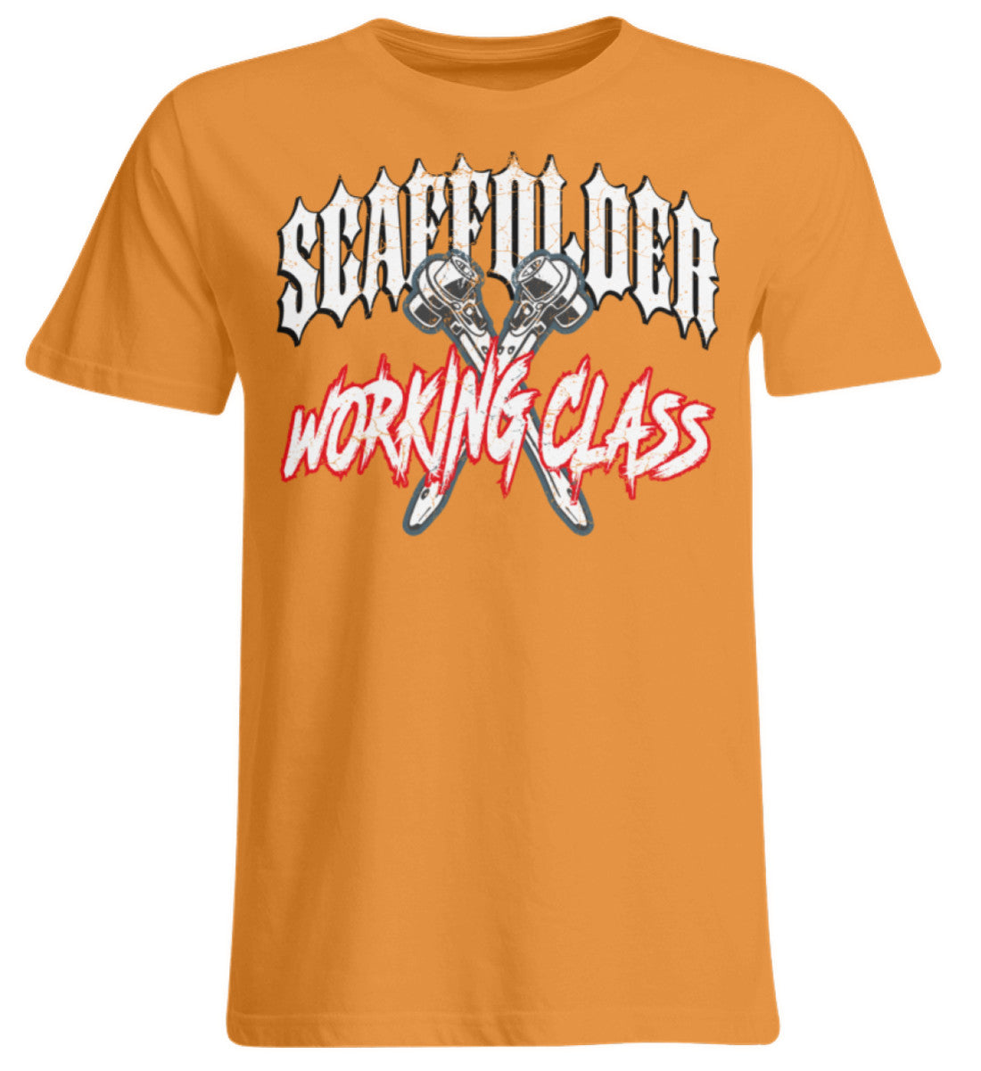 Scaffolder Working Class  - Übergrößenshirt €24.95 Gerüstbauer - Shop >>