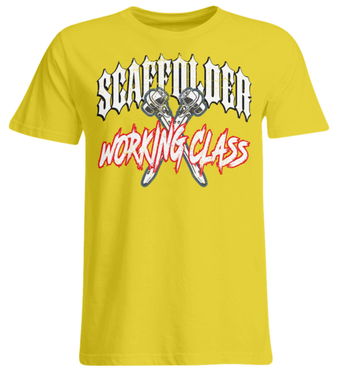 Scaffolder Working Class  - Übergrößenshirt €24.95 Gerüstbauer - Shop >>