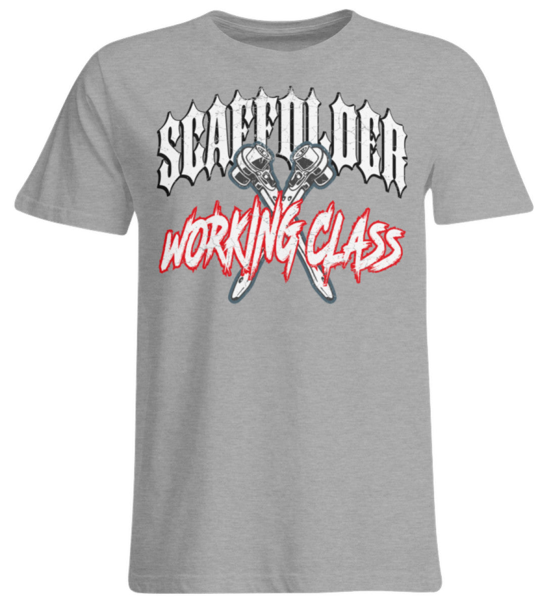 Scaffolder Working Class  - Übergrößenshirt €24.95 Gerüstbauer - Shop >>